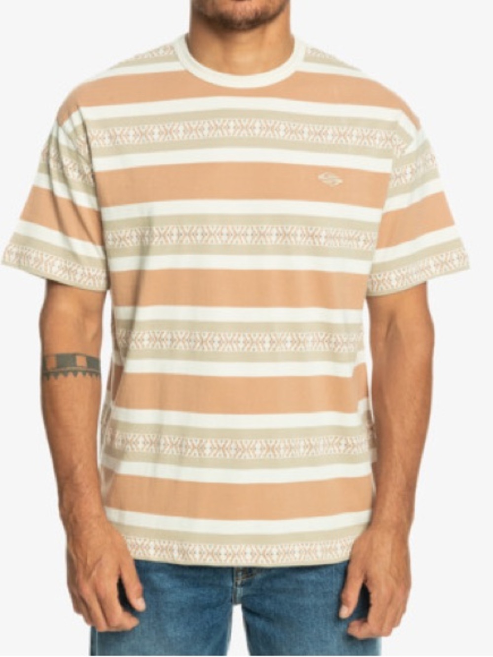 Quicksilver Moonbeam Jack Men’s T-Shirt - Birch